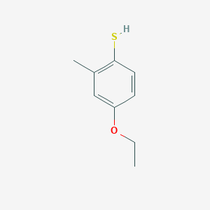 molecular formula C9H12OS B7992428 4-Ethoxy-2-methylthiophenol 