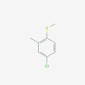 molecular formula C8H9ClS B7992466 (4-Chloro-2-methylphenyl)(methyl)sulfane 