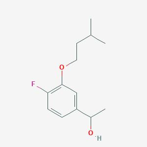 1-(4-Fluoro-3-iso-pentoxyphenyl)ethanol