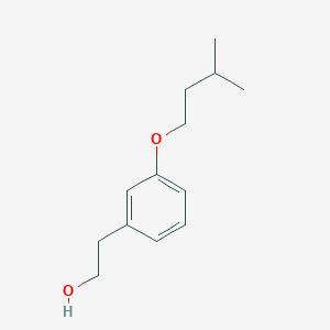 molecular formula C13H20O2 B7992643 2-(3-(Isopentyloxy)phenyl)ethanol 