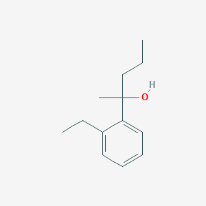 molecular formula C13H20O B7992660 2-(2-Ethylphenyl)-2-pentanol 