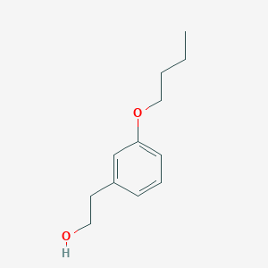 molecular formula C12H18O2 B7992813 2-(3-Butoxyphenyl)ethanol 