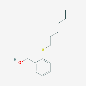 (2-(Hexylthio)phenyl)methanol