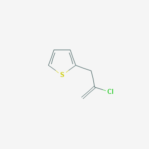 molecular formula C7H7ClS B7992834 2-Chloro-3-(2-thienyl)-1-propene 