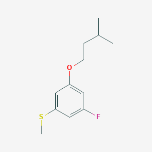 5-Fluoro-3-iso-pentoxyphenyl methyl sulfide