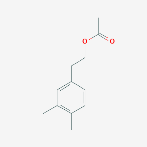 molecular formula C12H16O2 B7992847 3,4-Dimethylphenethyl acetate 