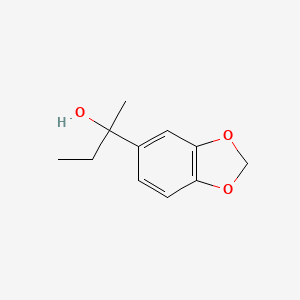 molecular formula C11H14O3 B7992880 2-[3,4-(Methylenedioxy)phenyl]-2-butanol 
