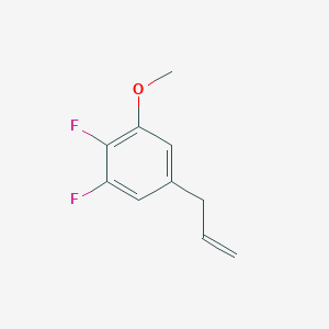 molecular formula C10H10F2O B7992893 5-Allyl-1,2-difluoro-3-methoxybenzene 