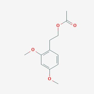 molecular formula C12H16O4 B7992924 2,4-Dimethoxyphenethyl acetate 