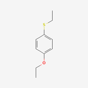 molecular formula C10H14OS B7993053 4-Ethoxyphenyl ethyl sulfide 