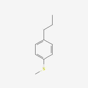 molecular formula C10H14S B7993071 Methyl 4-N-propylphenyl sulfide 