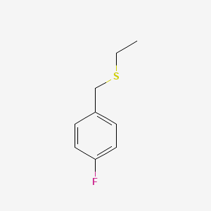 Ethyl 4-fluorobenzyl sulfide