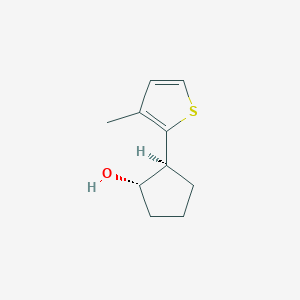 trans-2-(3-Methyl-2-thienyl)cyclopentanol