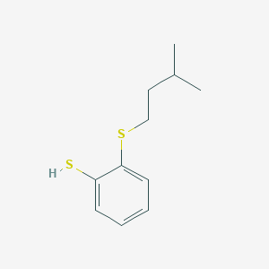 molecular formula C11H16S2 B7993130 2-(iso-Pentylthio)thiophenol 