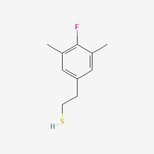 2-(4-Fluoro-3,5-dimethylphenyl)ethanethiol