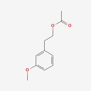 molecular formula C11H14O3 B7993291 Phenethyl alcohol, m-methoxy-, acetate CAS No. 33709-39-6