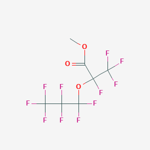 molecular formula C7H3F11O3 B079934 2,3,3,3-四氟-2-(全氟丙氧基)丙酸甲酯 CAS No. 13140-34-6