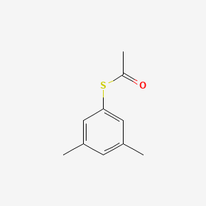 molecular formula C10H12OS B7993425 3,5-Dimethylthiophenol, S-acetyl- 