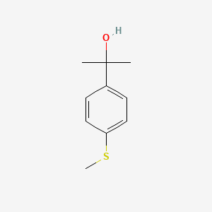 molecular formula C10H14OS B7993500 2-[4-(Methylthio)phenyl]-2-propanol 