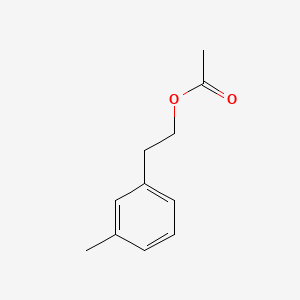 molecular formula C11H14O2 B7993520 Phenethyl alcohol, m-methyl-, acetate CAS No. 33709-40-9