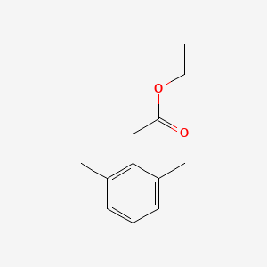 molecular formula C12H16O2 B7993550 Ethyl 2-(2,6-dimethylphenyl)acetate 