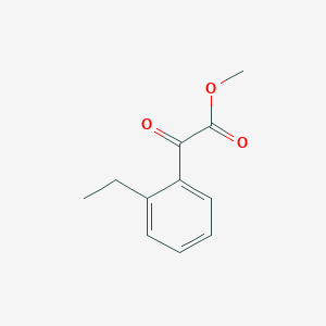 molecular formula C11H12O3 B7993575 Methyl 2-ethylbenzoylformate 