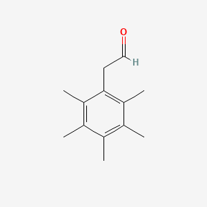 molecular formula C13H18O B7993667 Pentamethylphenylacetaldehyde 