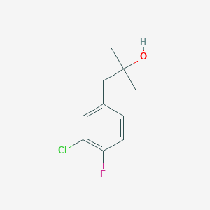 1-(3-Chloro-4-fluorophenyl)-2-methyl-2-propanol