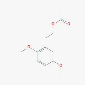 molecular formula C12H16O4 B7993689 2,5-Dimethoxyphenethyl acetate 