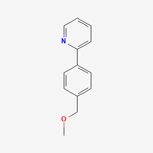 molecular formula C13H13NO B7993777 2-(4-Methoxymethylphenyl)pyridine 