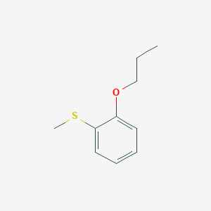 molecular formula C10H14OS B7993779 Methyl 2-n-propoxyphenyl sulfide CAS No. 1443348-64-8