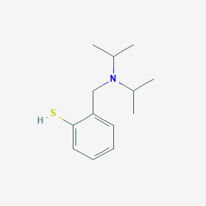 molecular formula C13H21NS B7993872 2-((Diisopropylamino)methyl)benzenethiol 