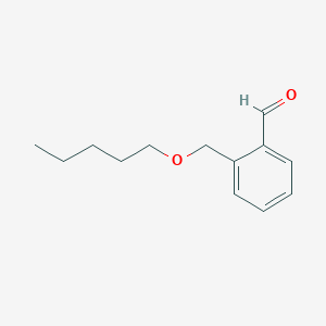 molecular formula C13H18O2 B7993880 2-[(n-Pentyloxy)methyl]benzaldehyde 