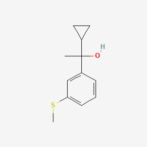 1-[3-(Methylthio)phenyl]-1-cyclopropyl ethanol
