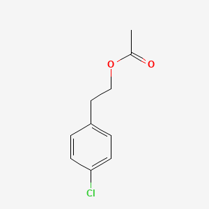molecular formula C10H11ClO2 B7994195 2-(4-Chlorophenyl)ethyl acetate CAS No. 59163-72-3