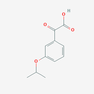 2-(3-Isopropoxyphenyl)-2-oxoacetic acid