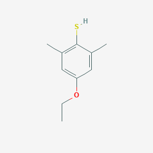molecular formula C10H14OS B7994337 2,6-Dimethyl-4-ethoxythiophenol 