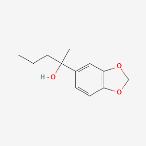 2-(Benzo[d][1,3]dioxol-5-yl)pentan-2-ol
