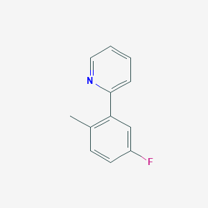 2-(3-Fluoro-6-methylphenyl)pyridine