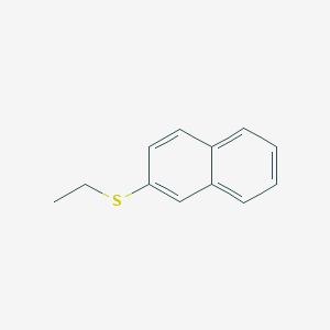 molecular formula C12H12S B7994617 2-(Ethylthio)naphthalene 