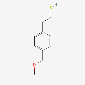 molecular formula C10H14OS B7994632 2-(4-Methoxymethylphenyl)ethanethiol 