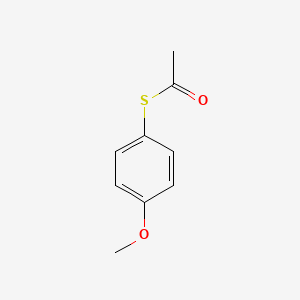 molecular formula C9H10O2S B7994782 S-(4-甲氧基苯基)乙硫酸酯 CAS No. 60787-31-7
