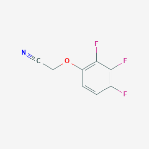 molecular formula C8H4F3NO B7994832 2-(2,3,4-Trifluoro-phenoxy)acetonitrile 