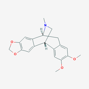 molecular formula C20H21NO4 B079949 (-)-Amurensinine CAS No. 10470-47-0