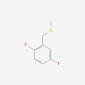 molecular formula C8H8F2S B7994951 2,5-Difluorobenzyl methyl sulfide 