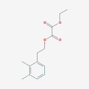 molecular formula C14H18O4 B7995047 O1-[2-(2,3-Dimethylphenyl)ethyl] O2-ethyl oxalate 