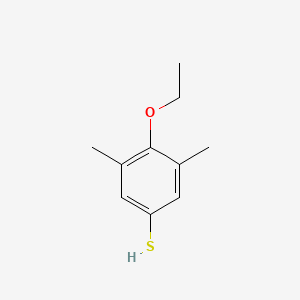 molecular formula C10H14OS B7995526 4-Ethoxy-3,5-dimethylthiophenol 