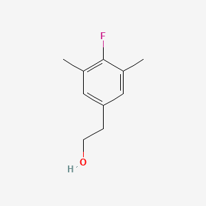 molecular formula C10H13FO B7995602 3,5-Dimethyl-4-fluorophenethyl alcohol 