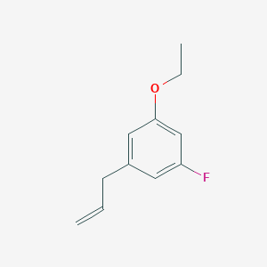molecular formula C11H13FO B7995648 3-(3-Ethoxy-5-fluorophenyl)-1-propene 