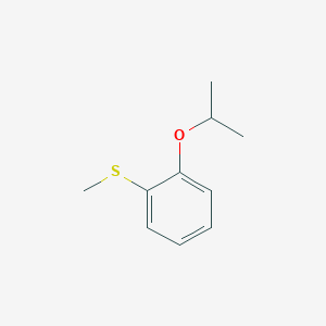 molecular formula C10H14OS B7995999 (2-Isopropoxyphenyl)(methyl)sulfane 